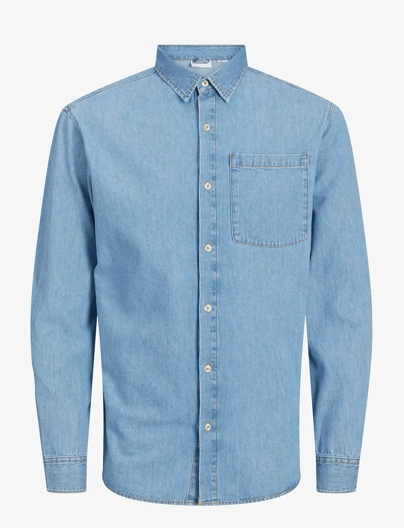 Jack & Jones - JJICREEK JJSHIRT L/S AKM 596 NOOS - teksasärgid - blue denim - 1