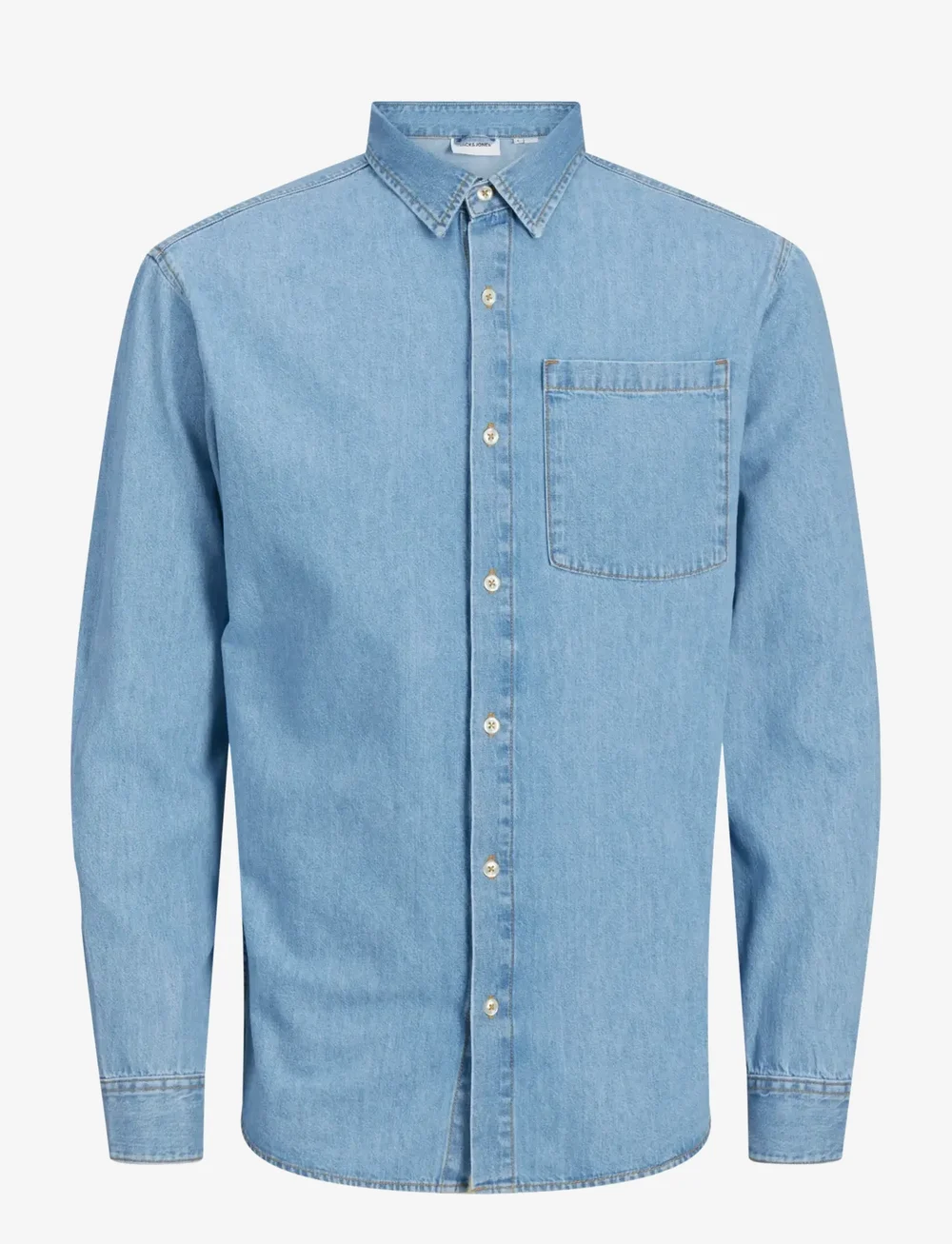 Jack & Jones - JJICREEK JJSHIRT L/S AKM 596 NOOS - jeansskjortor - blue denim - 1