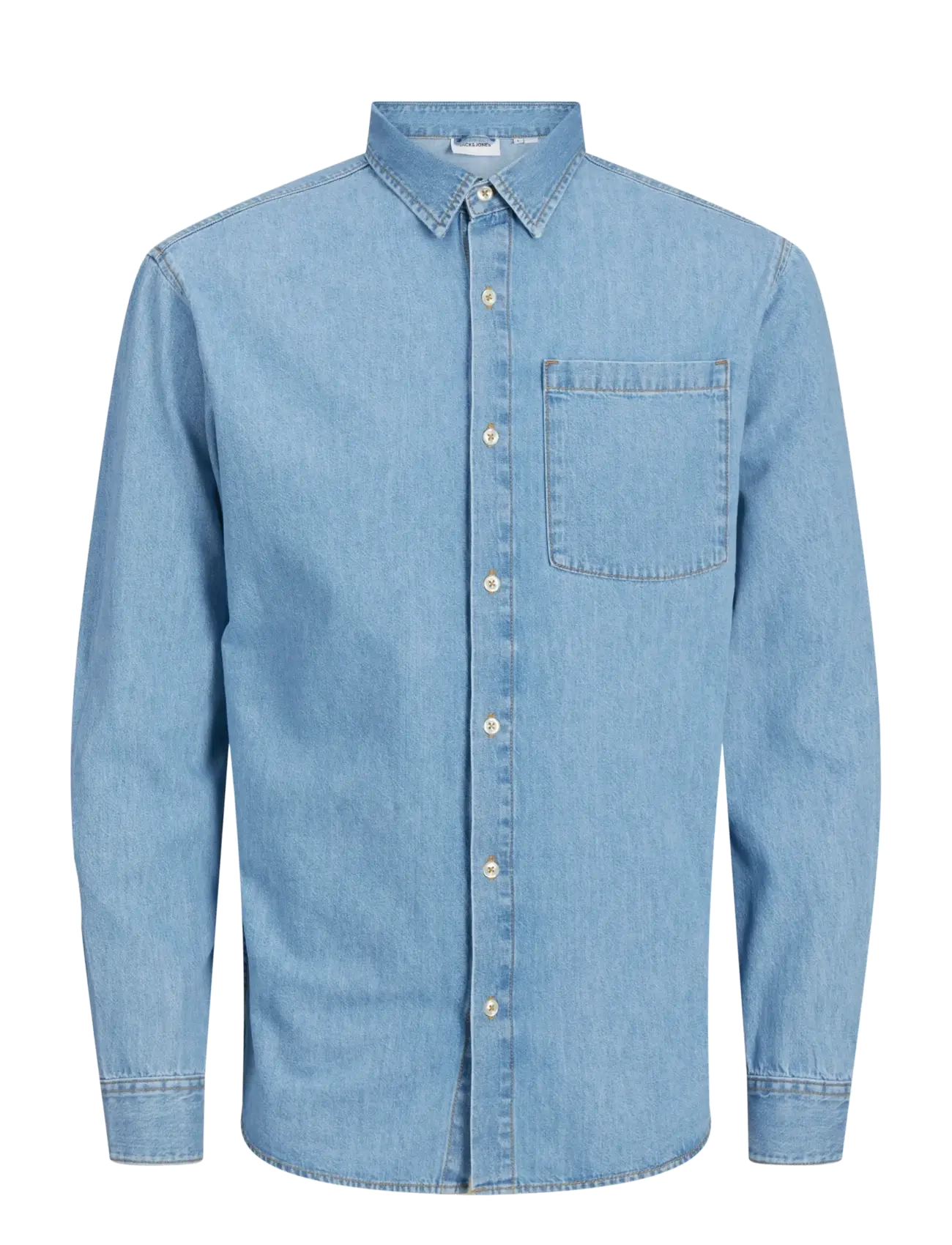 Jack & Jones - JJICREEK JJSHIRT L/S AKM 596 NOOS - denimskjorter - blue denim - 1