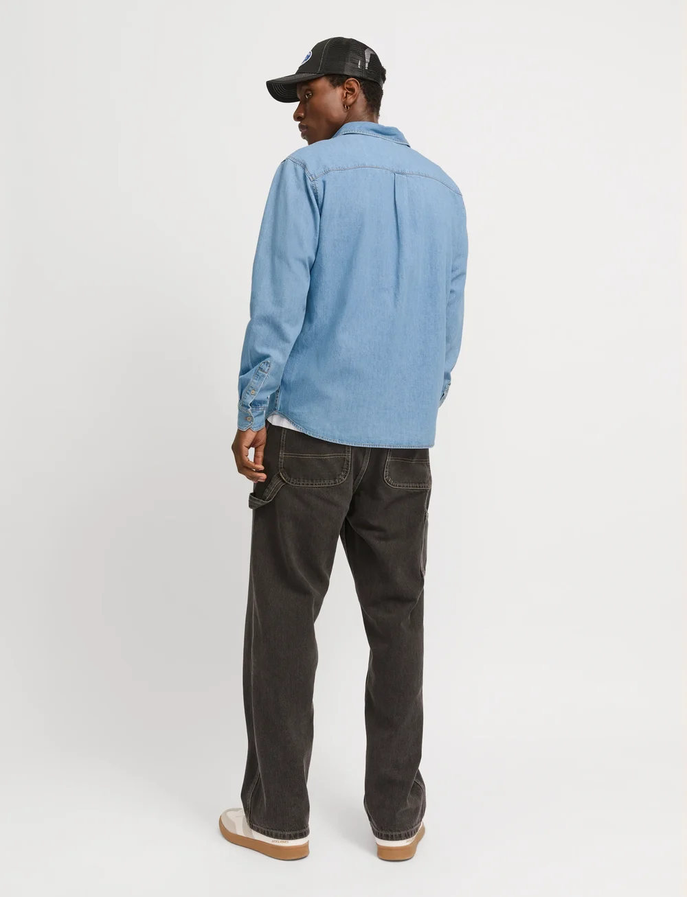 Jack & Jones - JJICREEK JJSHIRT L/S AKM 596 NOOS - jeansskjortor - blue denim - 2