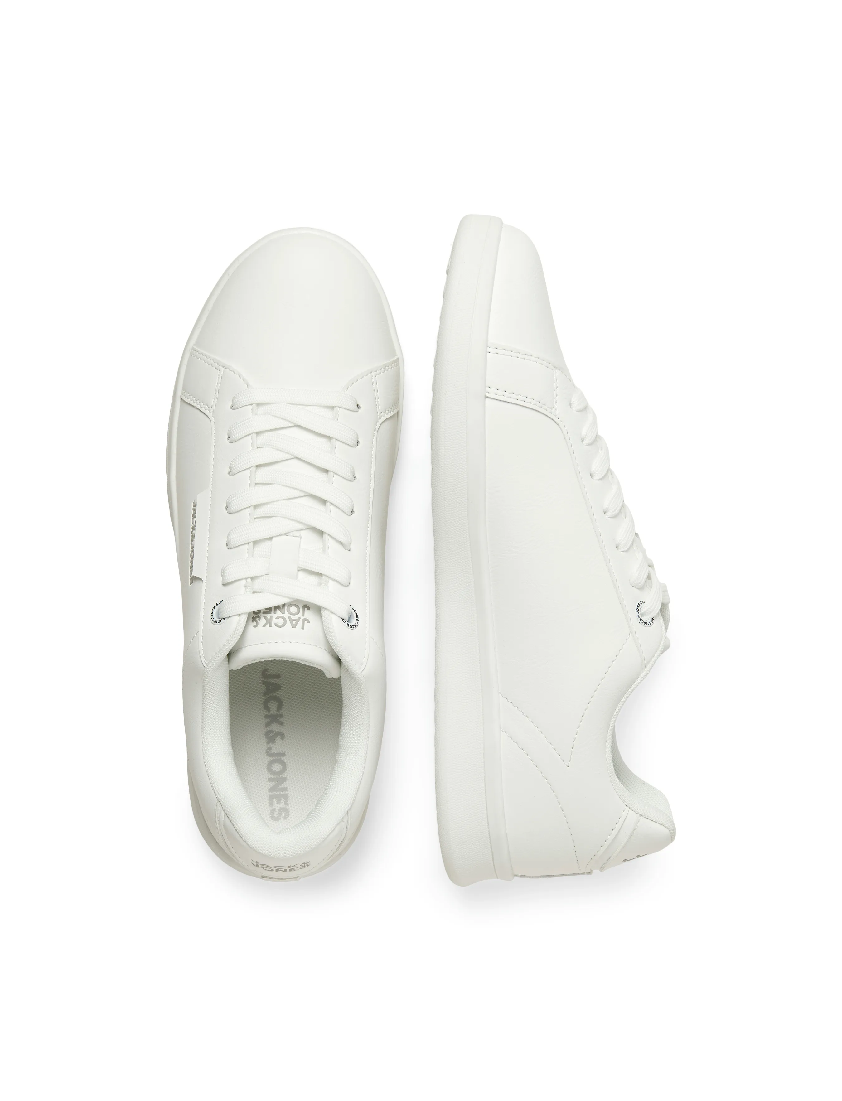 Jack & Jones - JFWSHANE PU - lave sneakers - bright white - 5