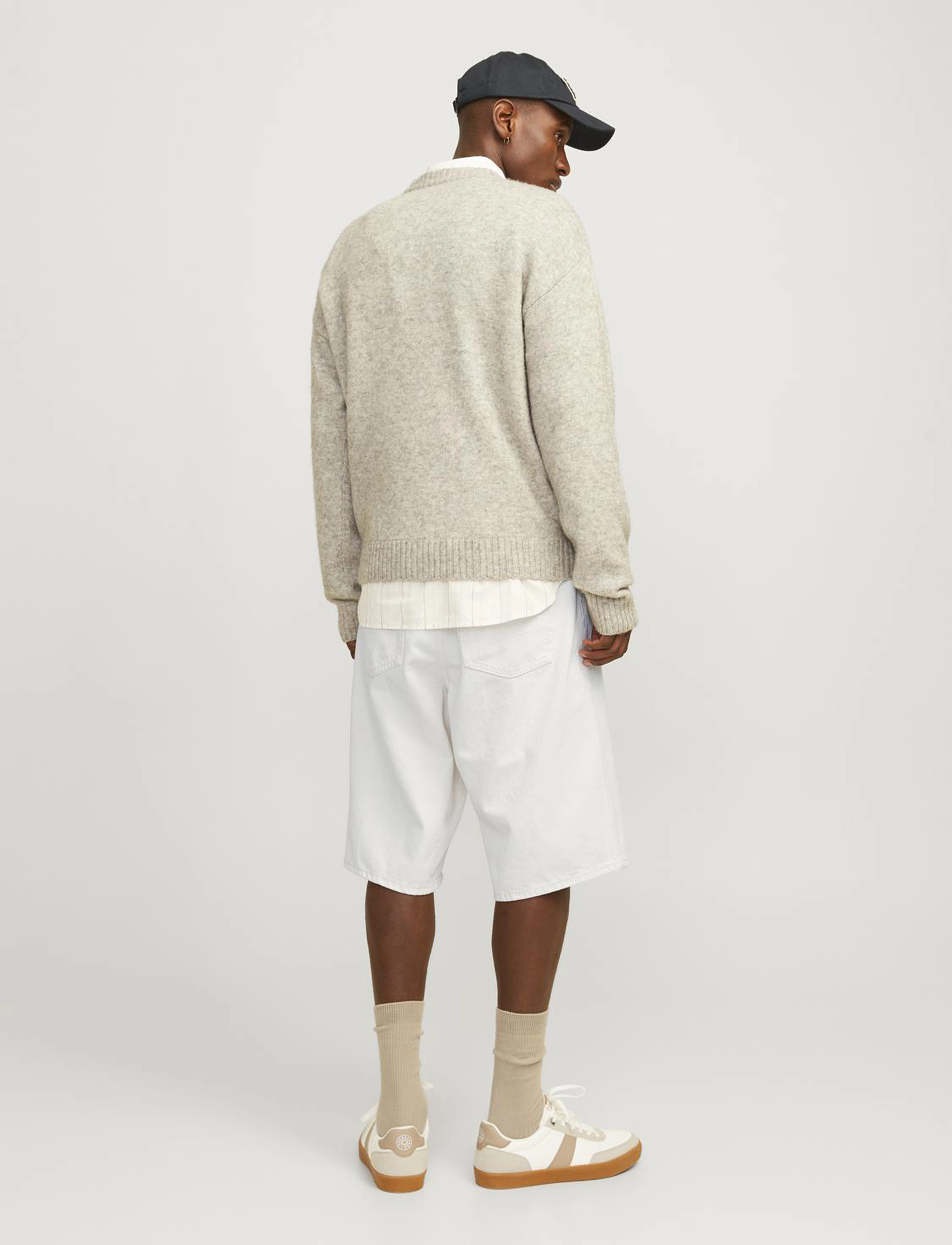 Jack & Jones - JJIRON JJORIGINAL SHORTS SQ 410 - ecru - 3