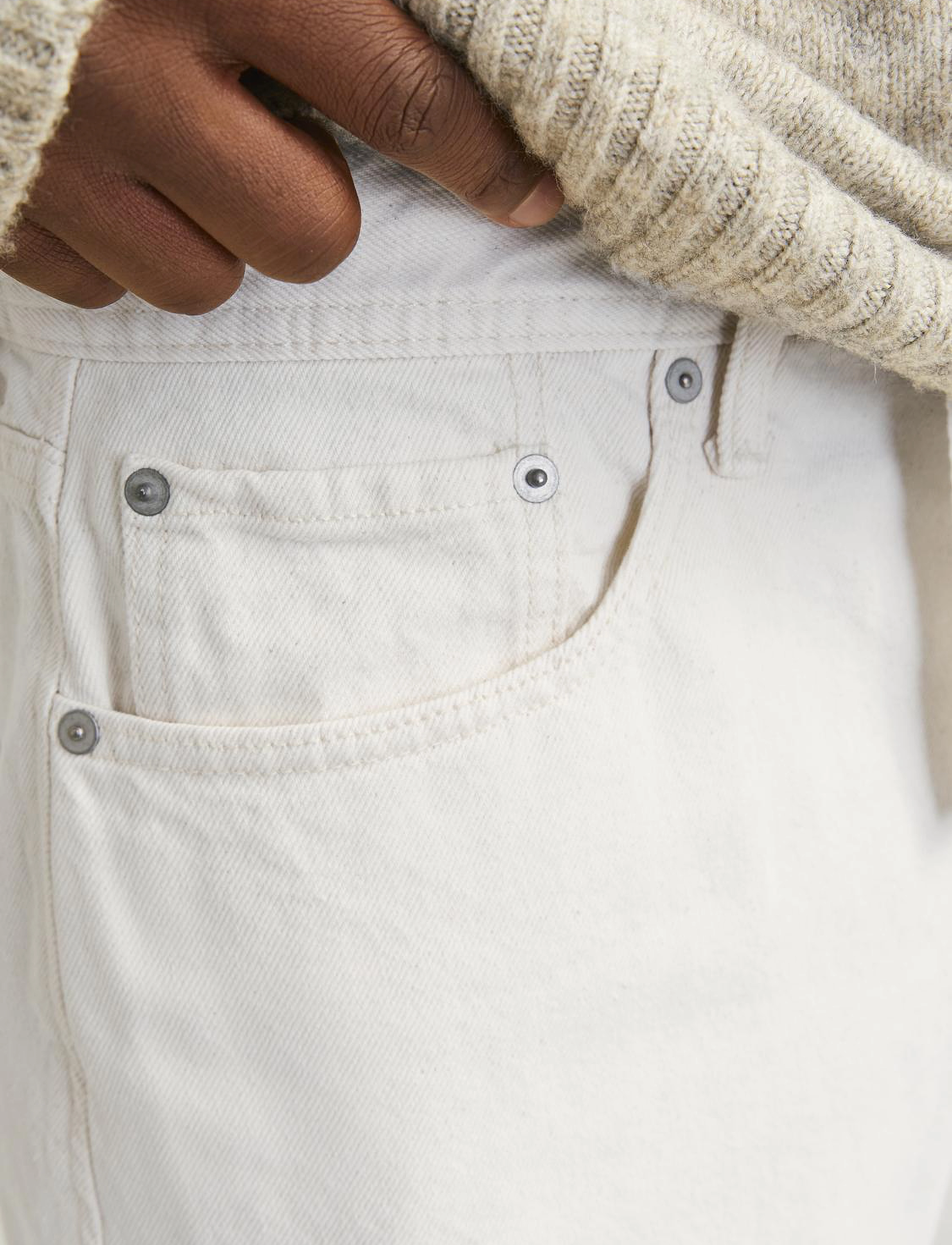 Jack & Jones - JJIRON JJORIGINAL SHORTS SQ 410 - ecru - 4