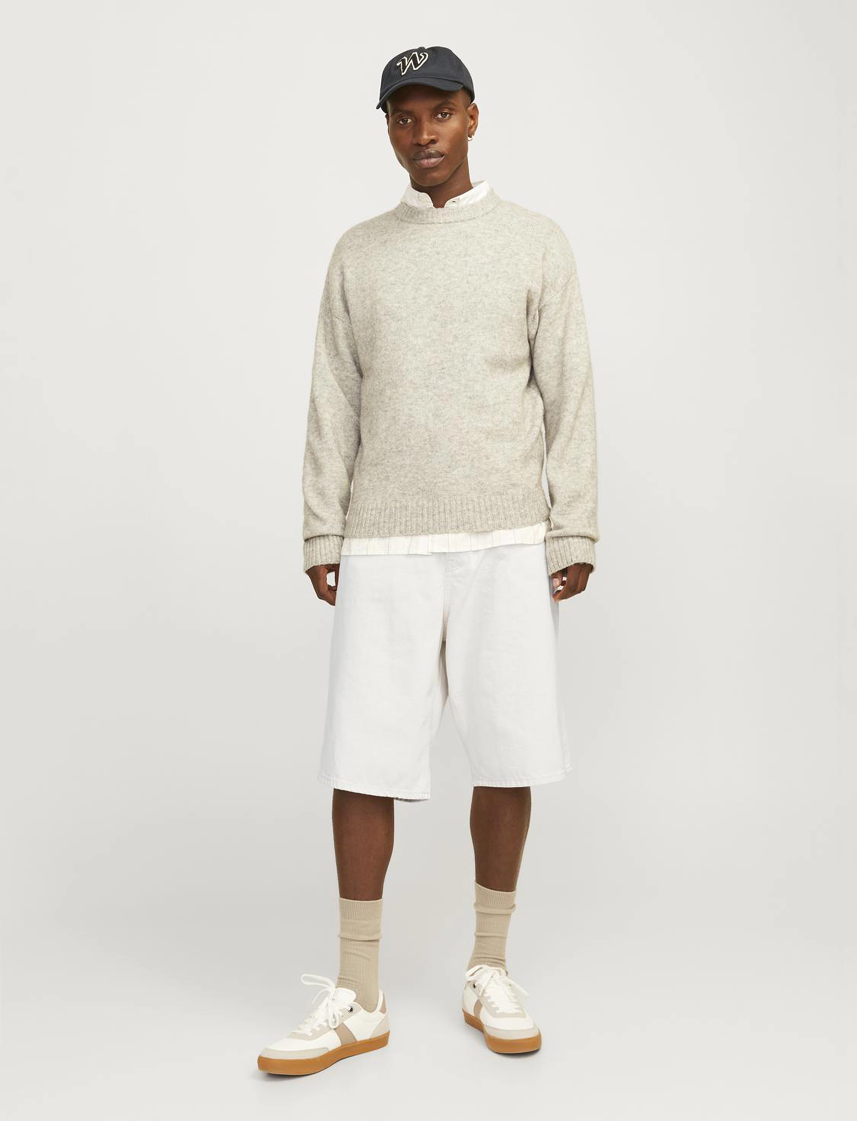 Jack & Jones - JJIRON JJORIGINAL SHORTS SQ 410 - ecru - 5