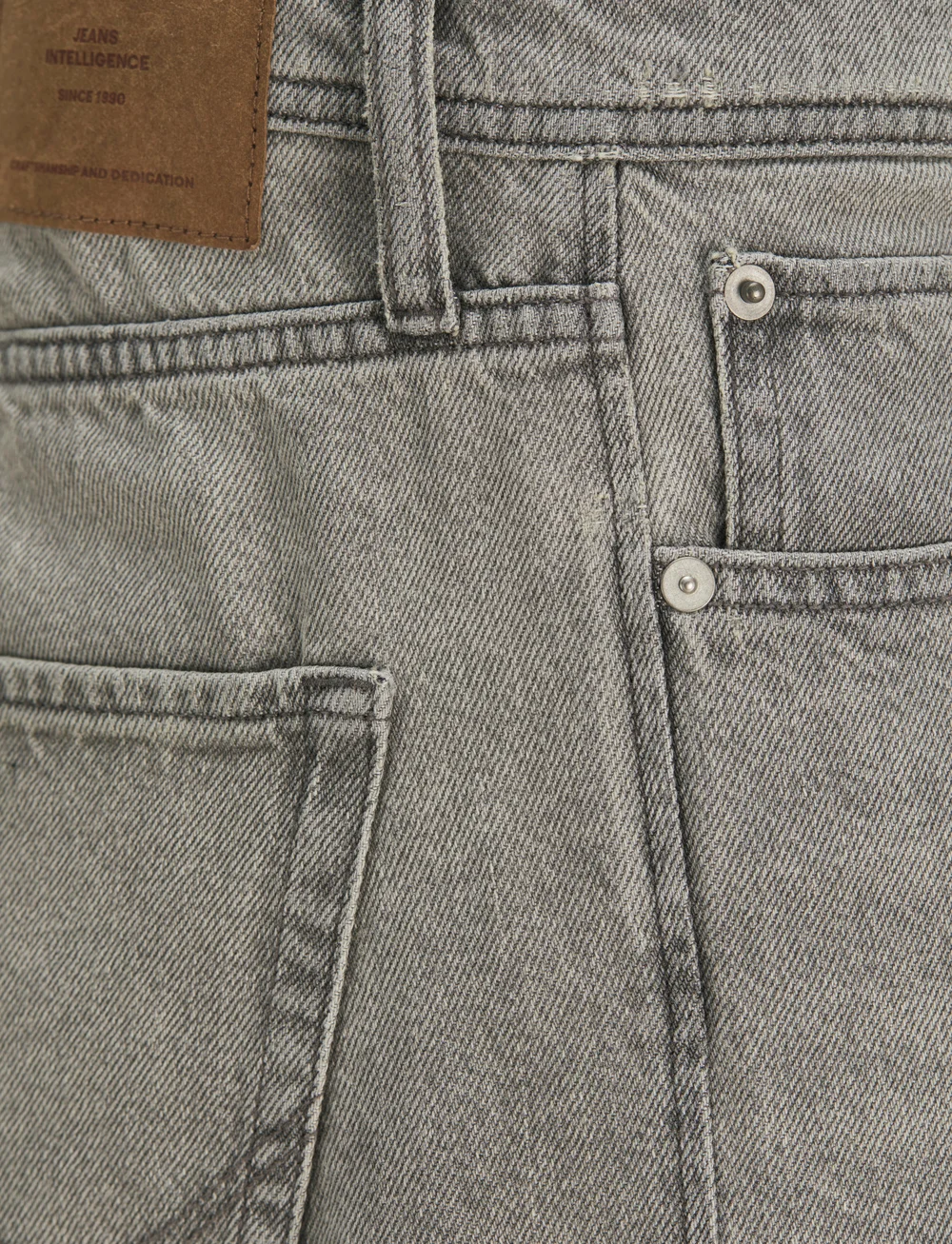 Jack & Jones - JJIRON JJORIGNAL SQ 449 - loose jeans - grey denim - 5