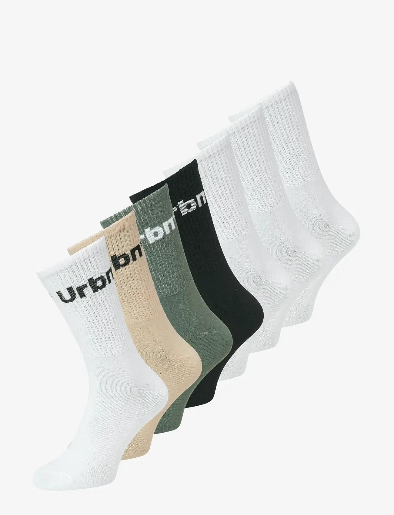 Jack & Jones - JACURBN TENNIS SOCKS 7 PACK SN - klassikalised sokid - white - 1