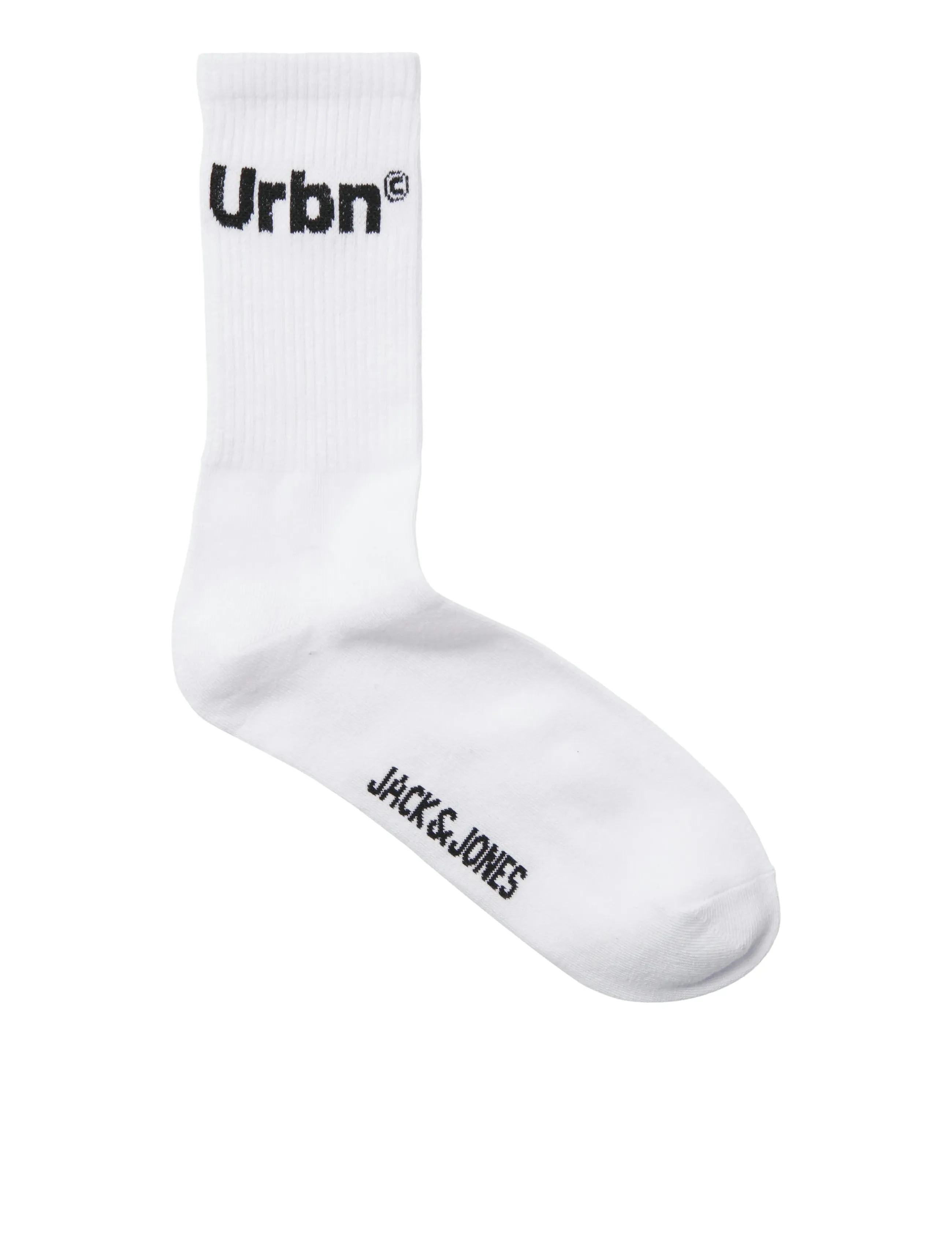 Jack & Jones JACURBN TENNIS SOCKS 7 PACK SN - Looks for less - WHITE / white