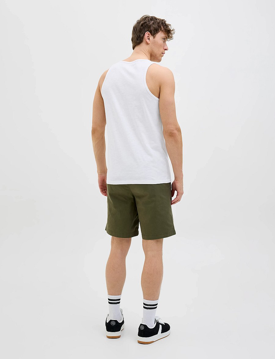 Jack & Jones - JJJAKE TAMPA POCKET SLUB TANKTOP - white - 2