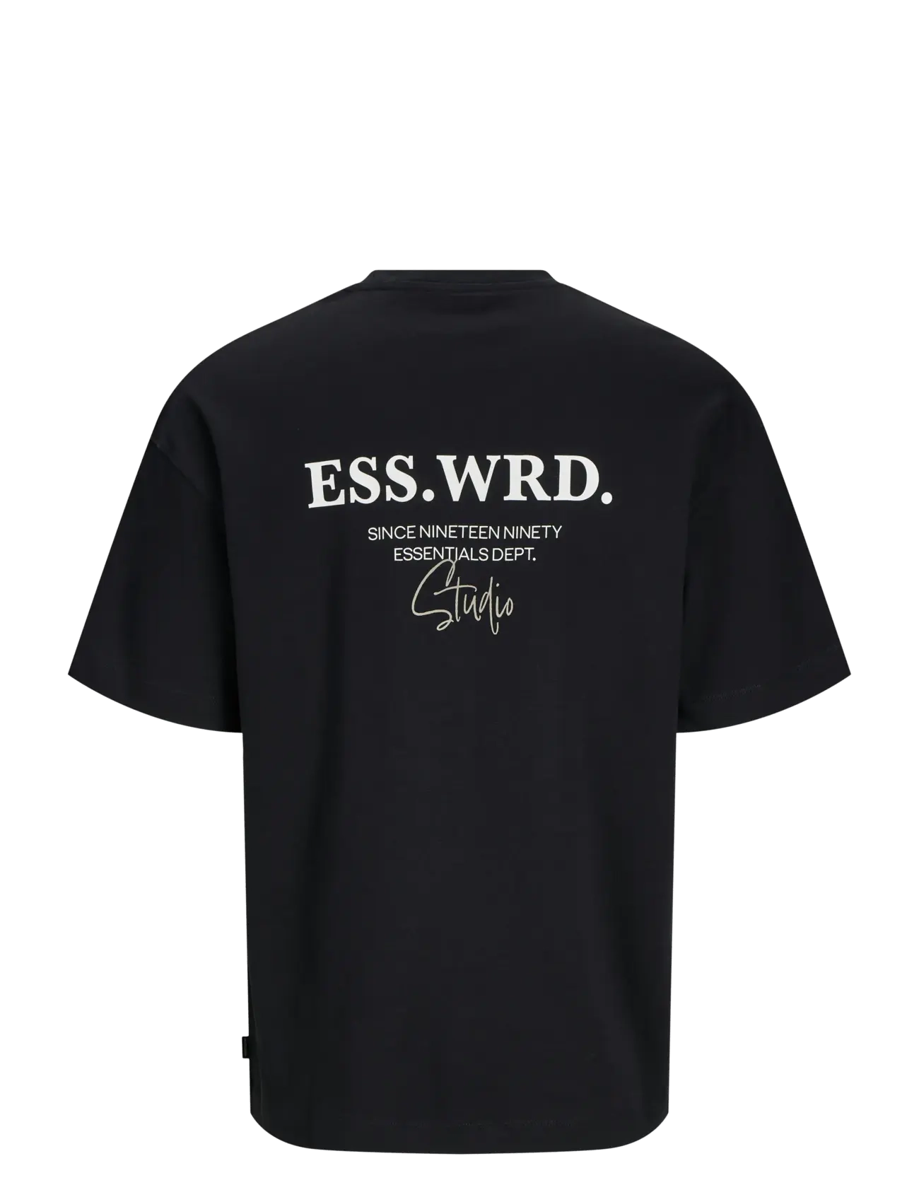 Jack & Jones - JJEURBAN EDGE STUDIO TEE SS O-NECK NOOS - kortærmede t-shirts - black - 2