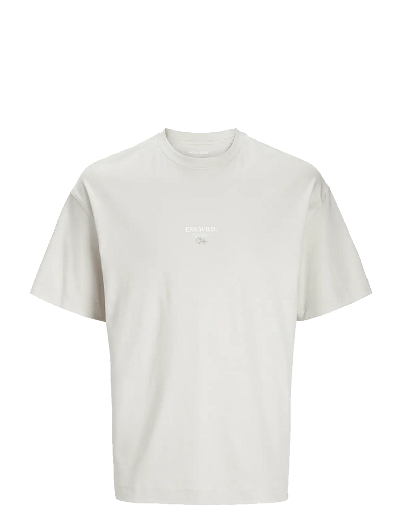 Jack & Jones - JJEURBAN EDGE STUDIO TEE SS O-NECK NOOS - kortærmede t-shirts - moonbeam - 1