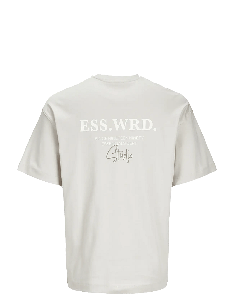 Jack & Jones - JJEURBAN EDGE STUDIO TEE SS O-NECK NOOS - kortærmede t-shirts - moonbeam - 2