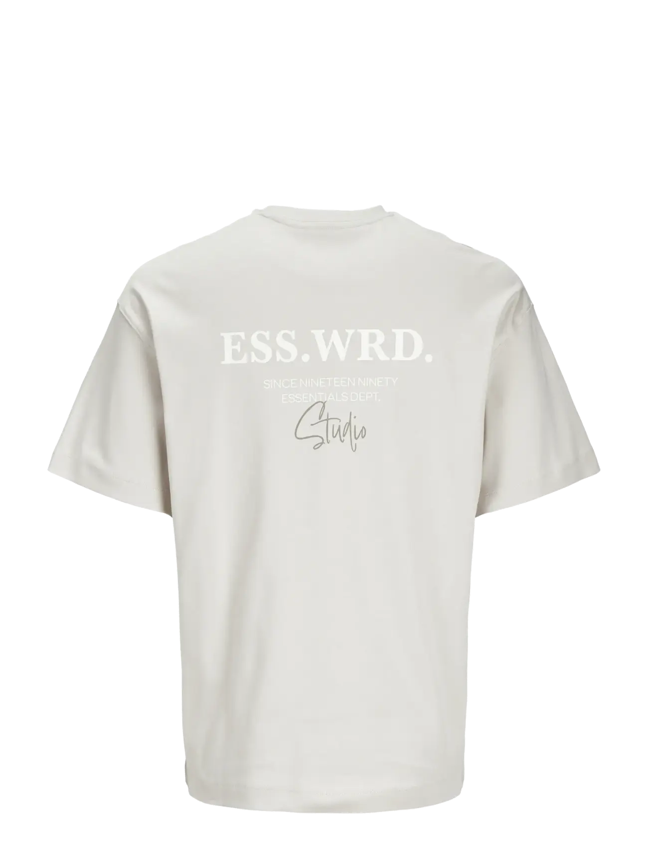 Jack & Jones - JJEURBAN EDGE STUDIO TEE SS O-NECK NOOS - kurzärmelig - moonbeam - 2