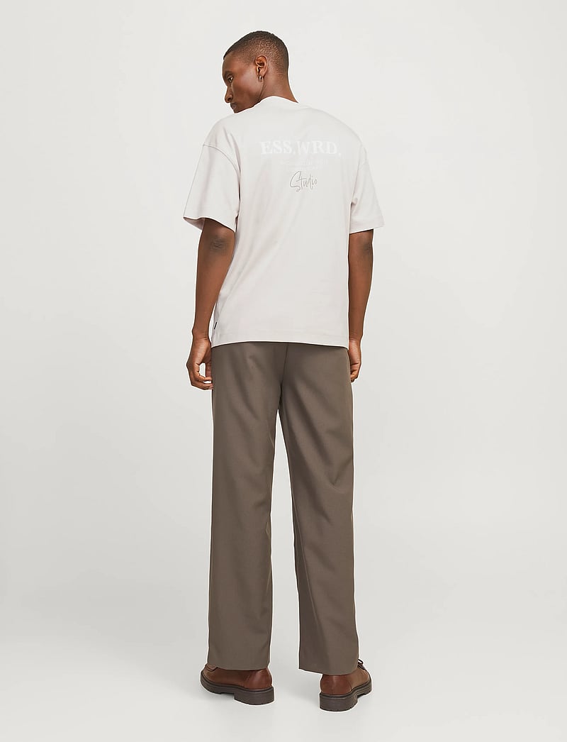 Jack & Jones - JJEURBAN EDGE STUDIO TEE SS O-NECK NOOS - kortærmede t-shirts - moonbeam - 3