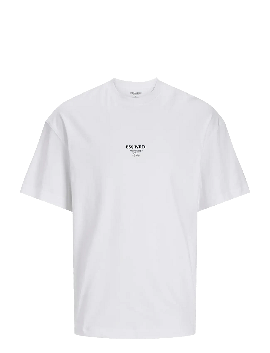Jack & Jones - JJEURBAN EDGE STUDIO TEE SS O-NECK NOOS - kortærmede t-shirts - white - 1