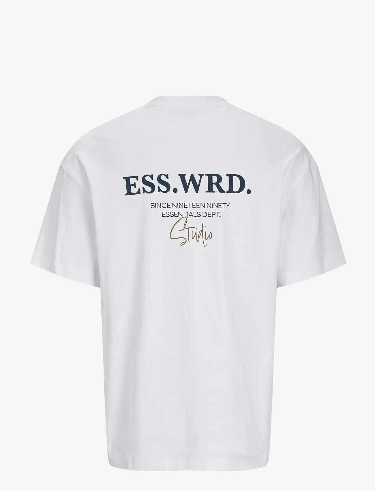 Jack & Jones - JJEURBAN EDGE STUDIO TEE SS O-NECK NOOS - short-sleeved t-shirts - white - 2