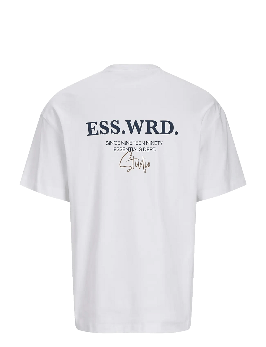 Jack & Jones - JJEURBAN EDGE STUDIO TEE SS O-NECK NOOS - kortærmede t-shirts - white - 2