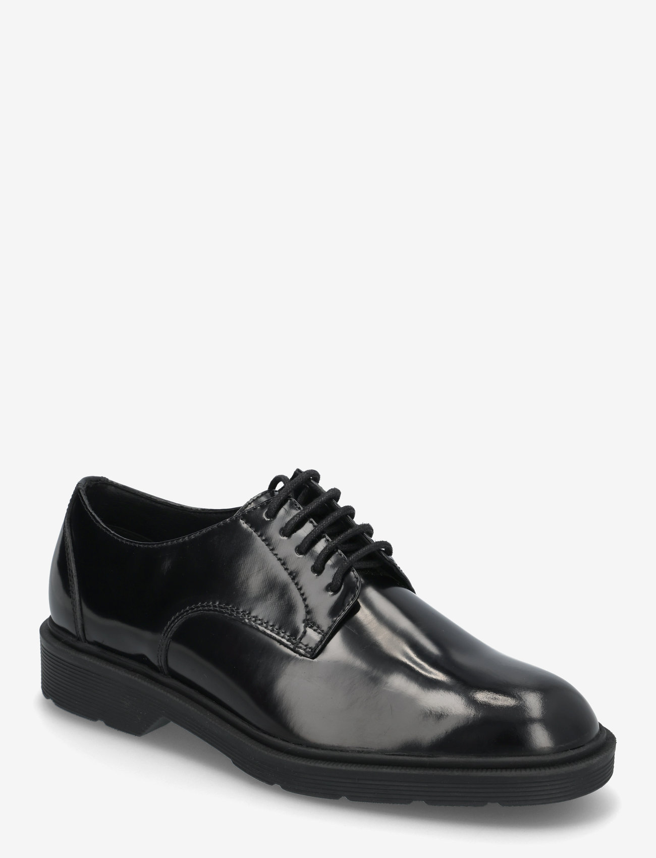 Jack & Jones - JFWDAX LEATHER LACE STYD NOOS - derby shoes - anthracite - 1