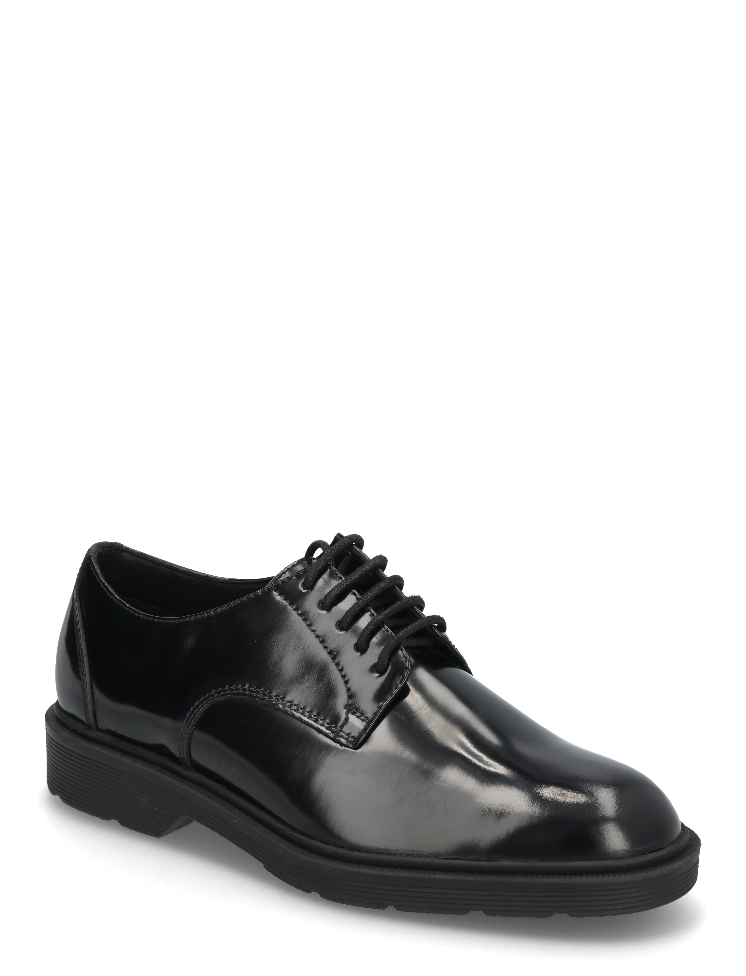 Jack & Jones JFWDAX LEATHER LACE STYD NOOS - Business sko - ANTHRACITE / black