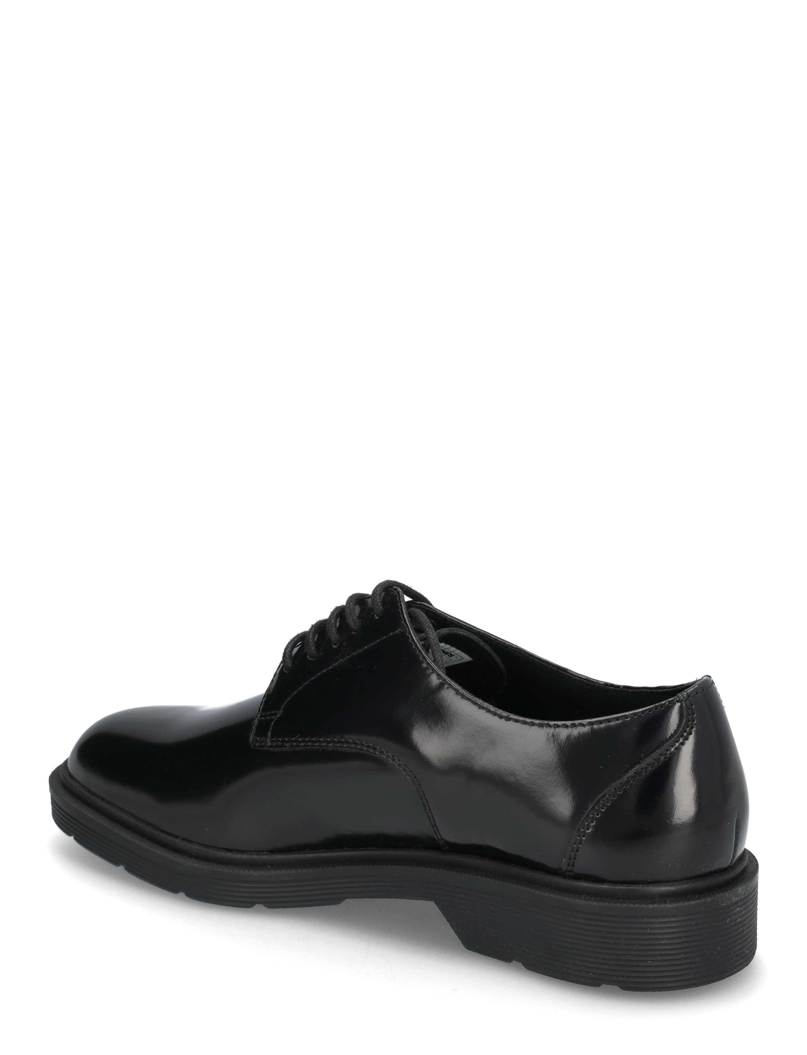 Jack & Jones - JFWDAX LEATHER LACE STYD NOOS - derby kingad - anthracite - 3