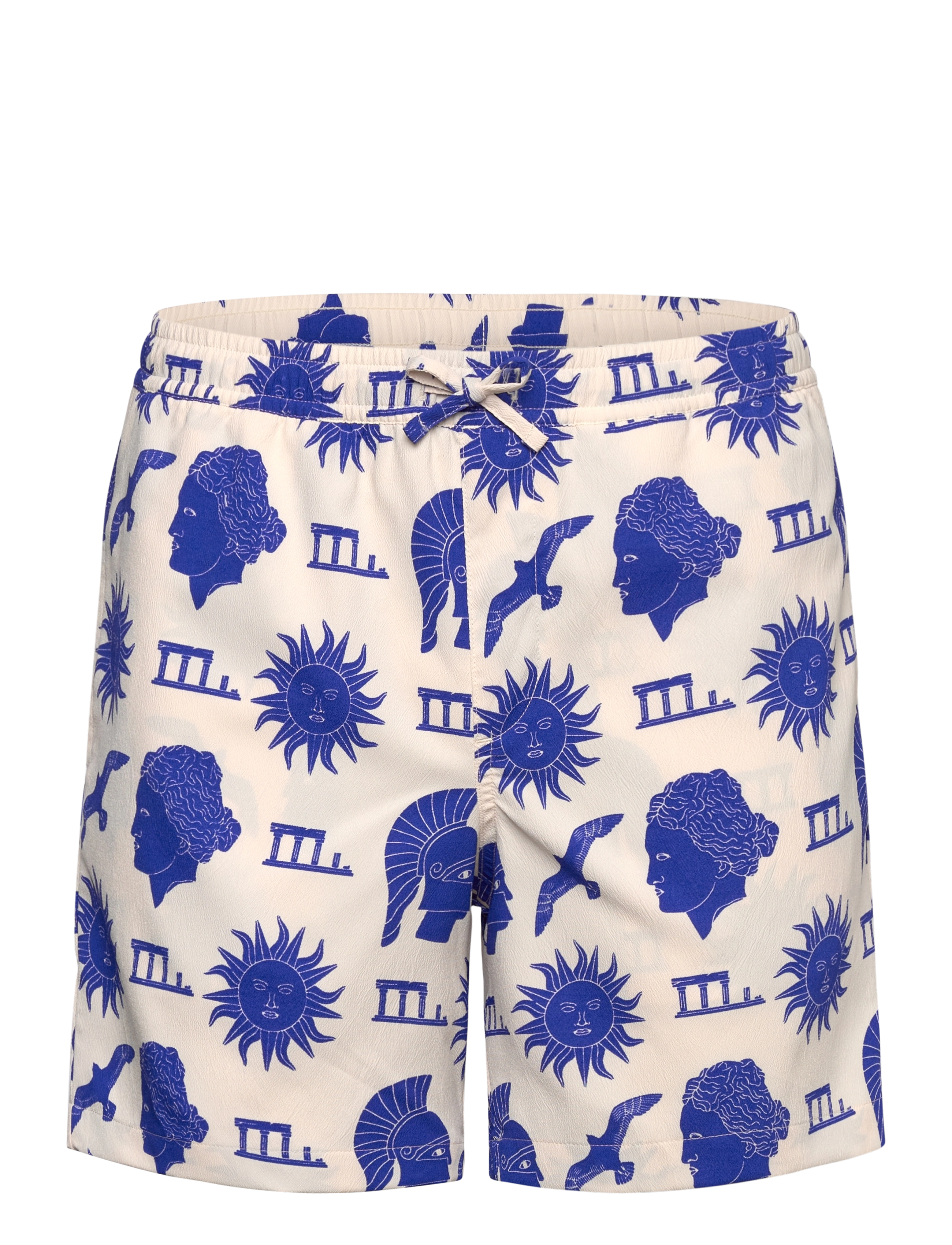 JACK & JONES Jpstjaiden Jjjacquard Jogger Kurz Styd Blau - M - Herren