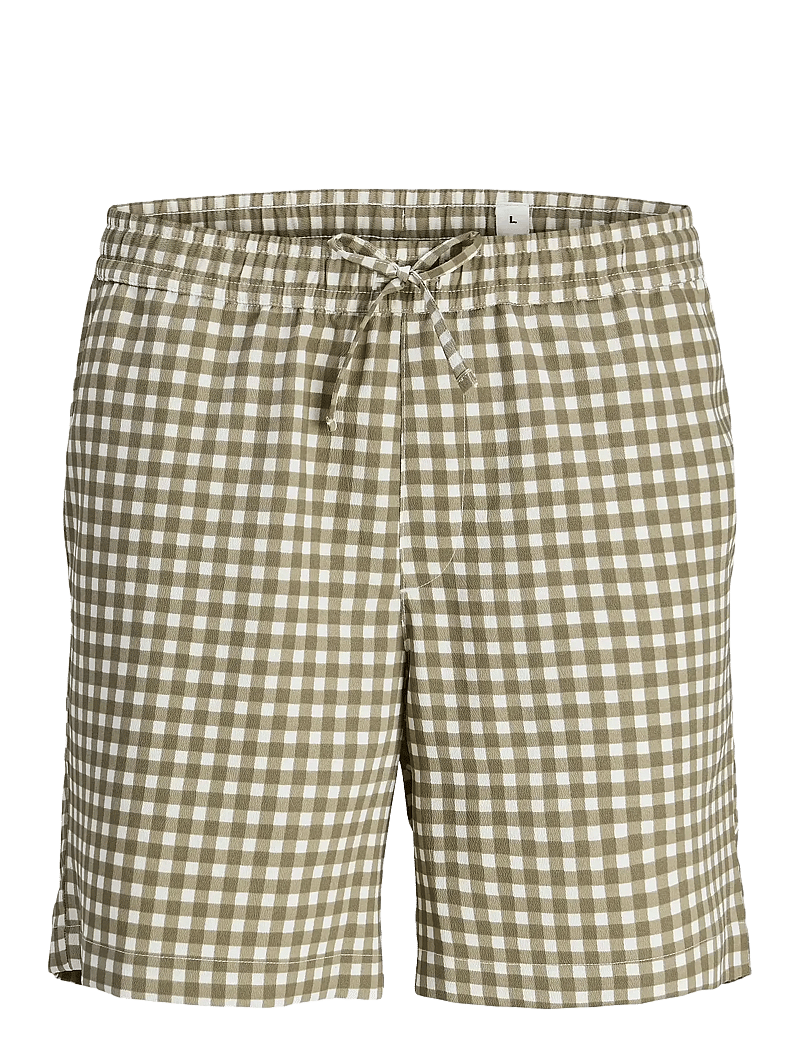 Jack & Jones - JPSTJAIDEN JJJACQUARD JOGGER SHORT STYD - casual shorts - cloud dancer - 0