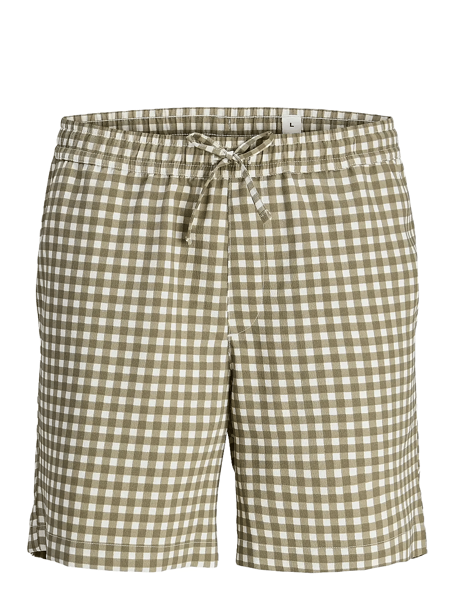 Jack & Jones - JPSTJAIDEN JJJACQUARD JOGGER SHORT STYD - freizeitshorts - cloud dancer - 0