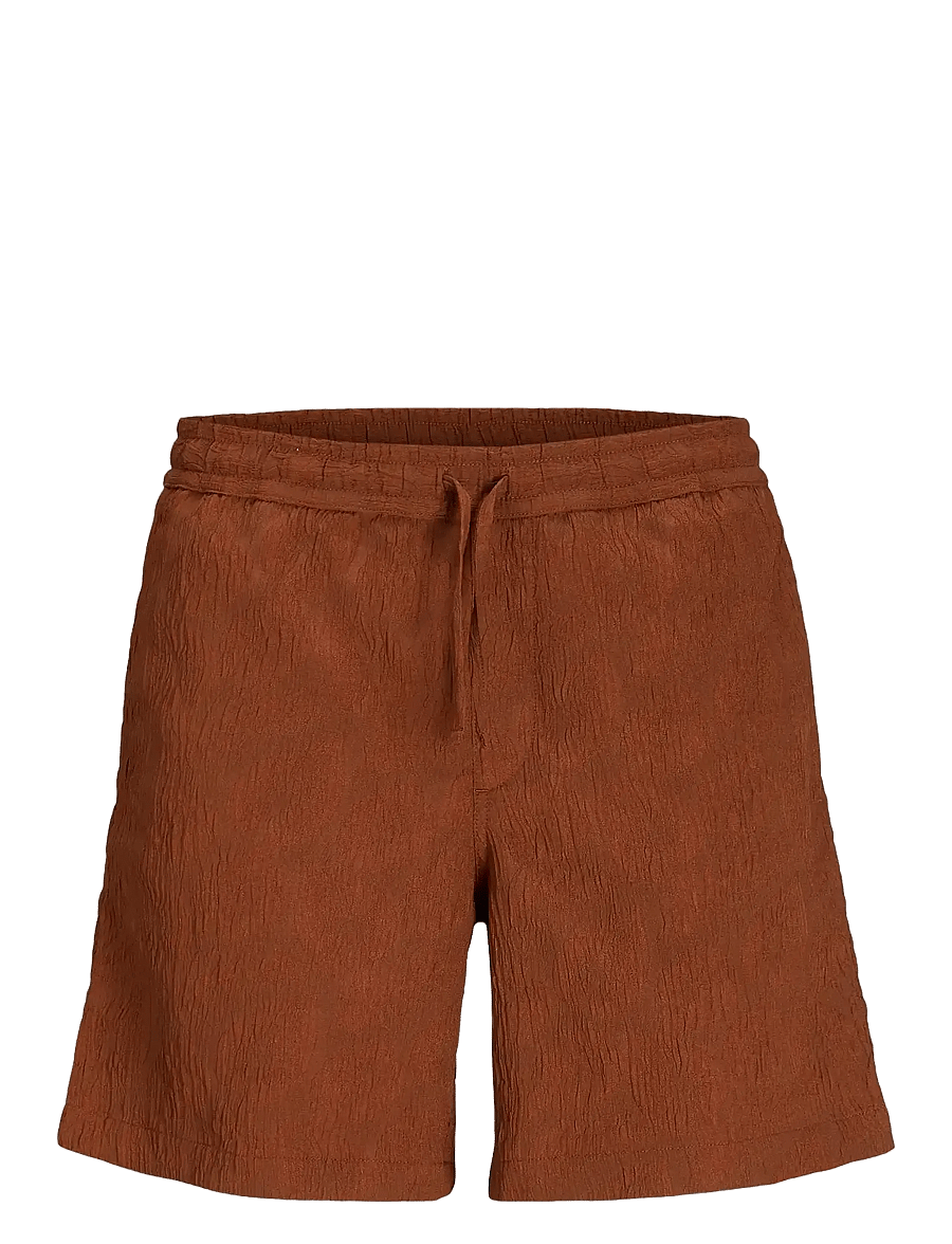 Jack & Jones - JPSTJAIDEN JJJACQUARD JOGGER SHORT STYD - freizeitshorts - maple syrup - 0