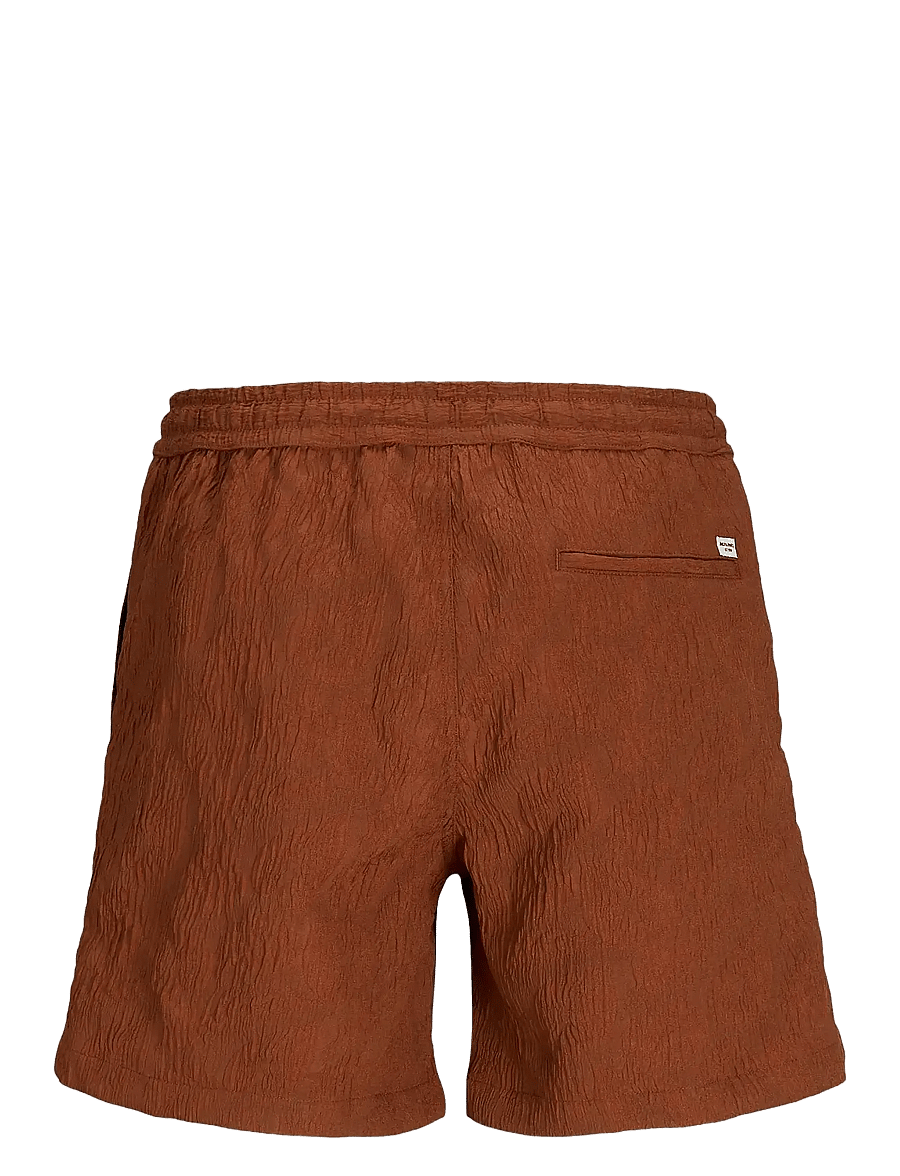 Jack & Jones - JPSTJAIDEN JJJACQUARD JOGGER SHORT STYD - freizeitshorts - maple syrup - 1