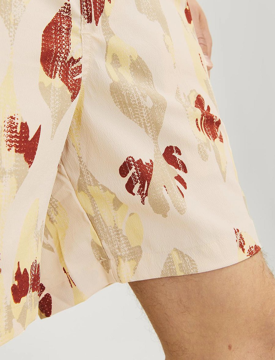 Jack & Jones - JPSTJAIDEN JJJACQUARD JOGGER SHORT STYD - freizeitshorts - moonbeam - 4