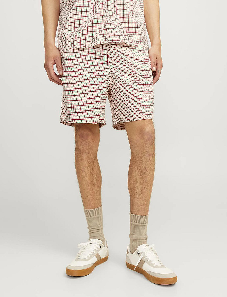 Jack & Jones - JPSTJAIDEN JJJACQUARD JOGGER SHORT STYD - casual shorts - moonbeam - 0