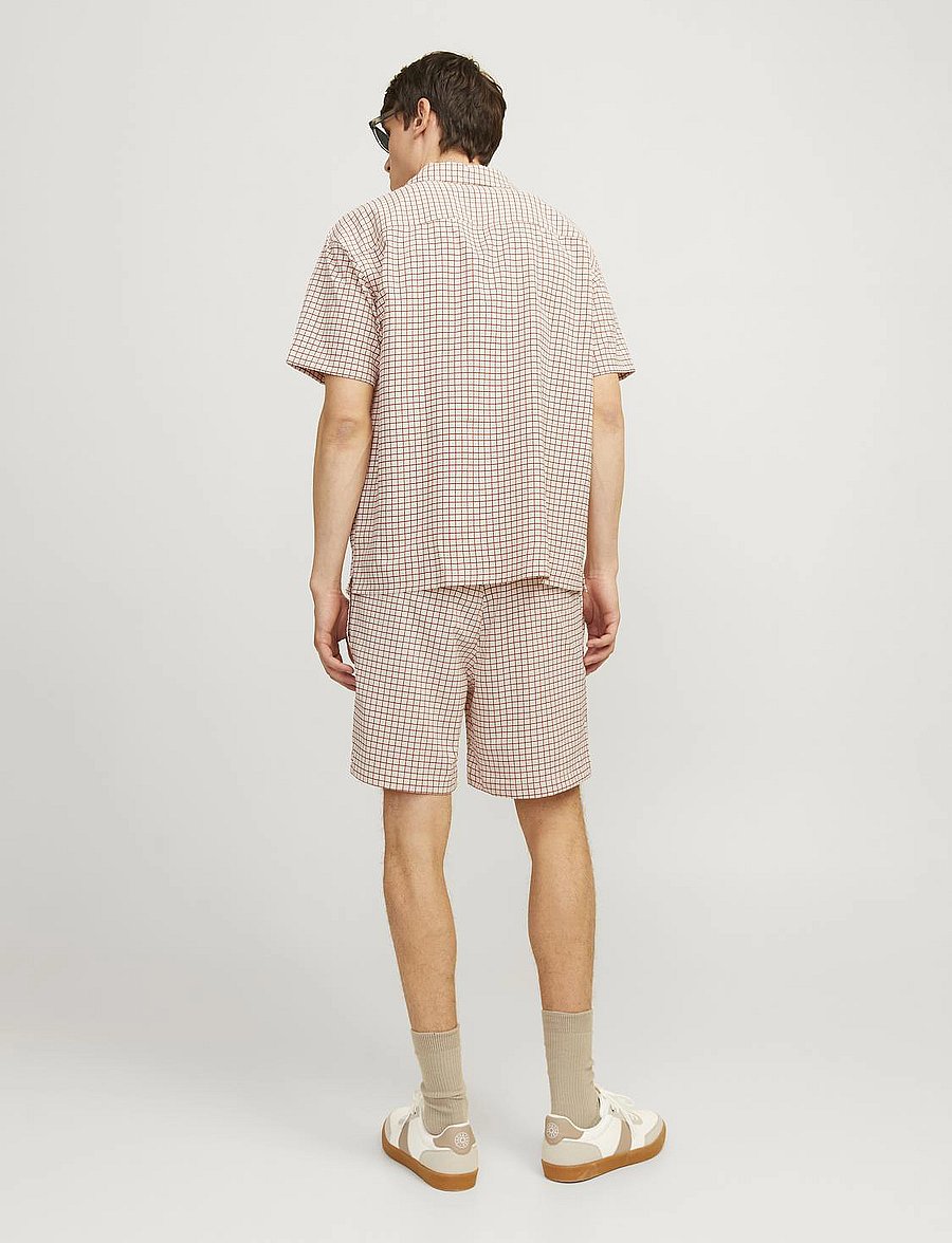 Jack & Jones - JPSTJAIDEN JJJACQUARD JOGGER SHORT STYD - casual shorts - moonbeam - 3