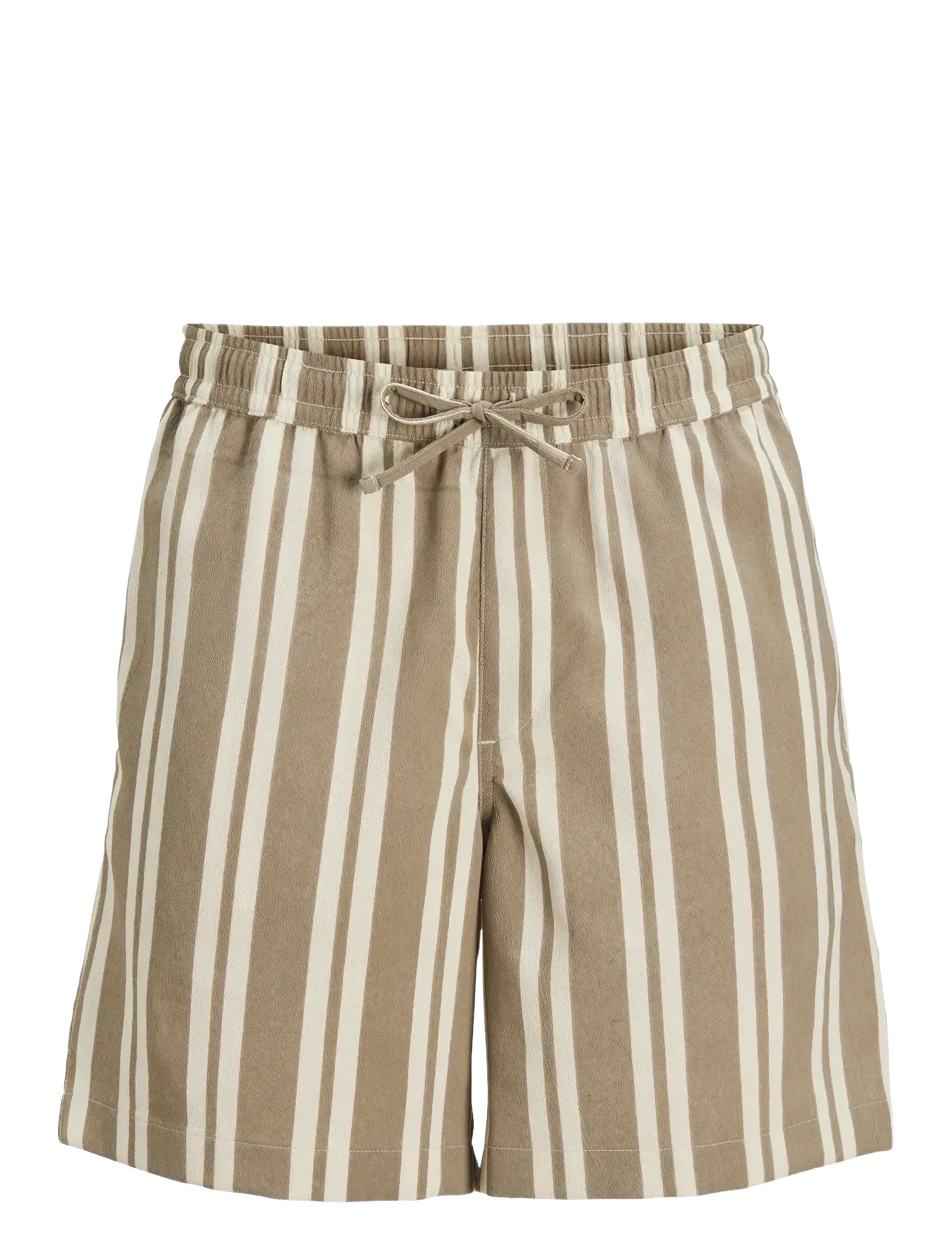 Jack & Jones JPSTJAIDEN JJJACQUARD JOGGER SHORT STYD - Shorts - MOONBEAM / beige