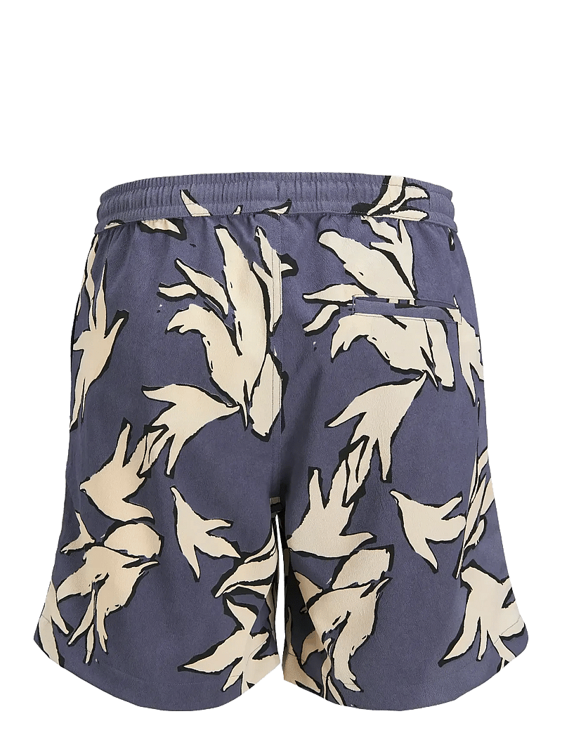 Jack & Jones - JPSTJAIDEN JJJACQUARD JOGGER SHORT STYD - casual shorts - nightshadow blue - 1