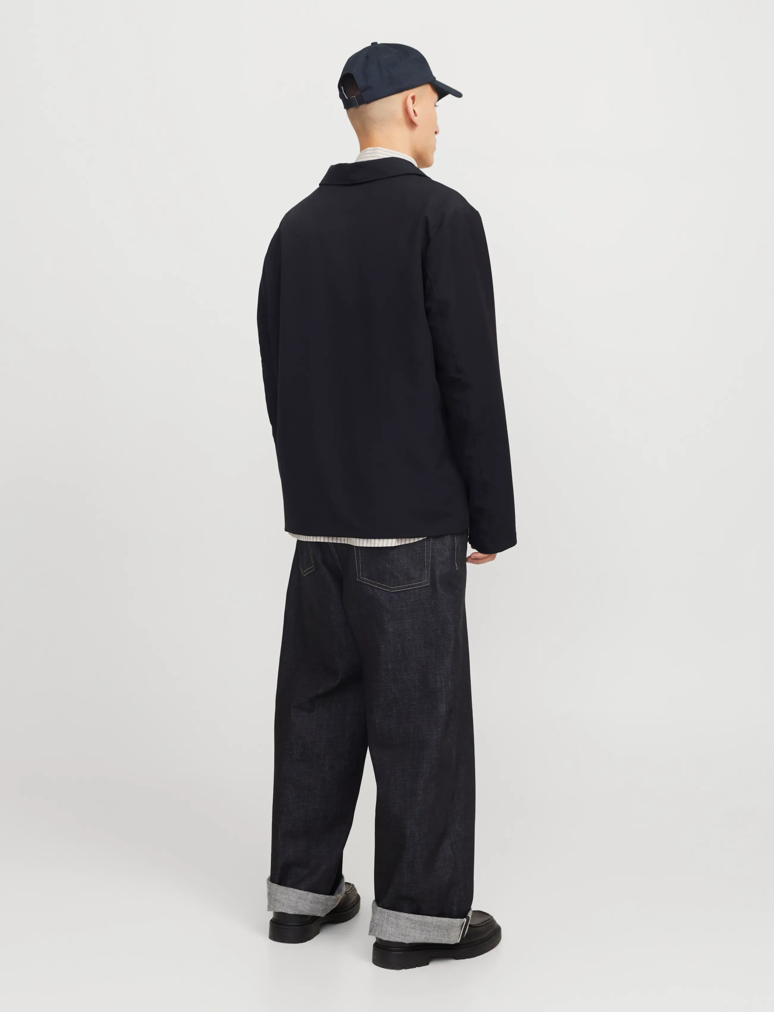 Jack & Jones - JJEPERFECT SHACKET SN - frühlingsjacken - black - 2