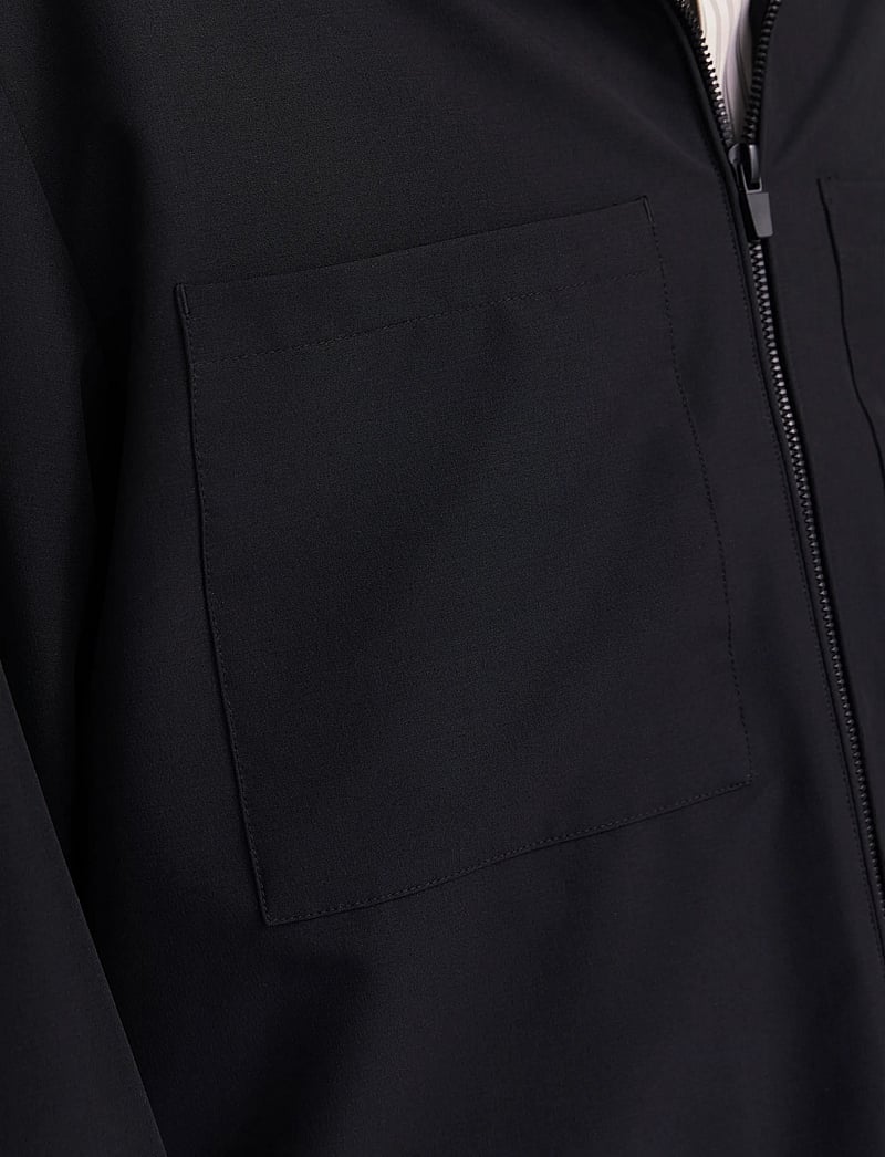 Jack & Jones - JJEPERFECT SHACKET SN - frühlingsjacken - black - 3