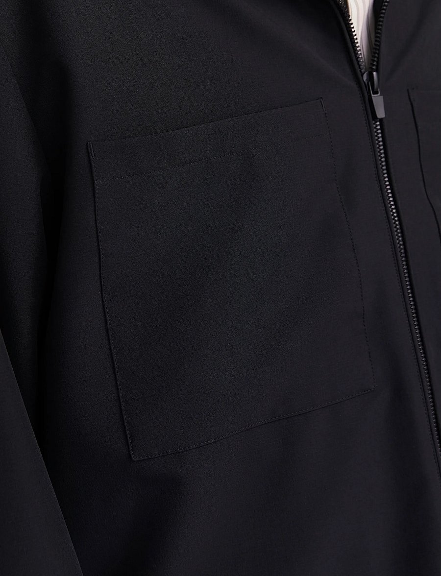 Jack & Jones - JJEPERFECT SHACKET SN - frühlingsjacken - black - 3