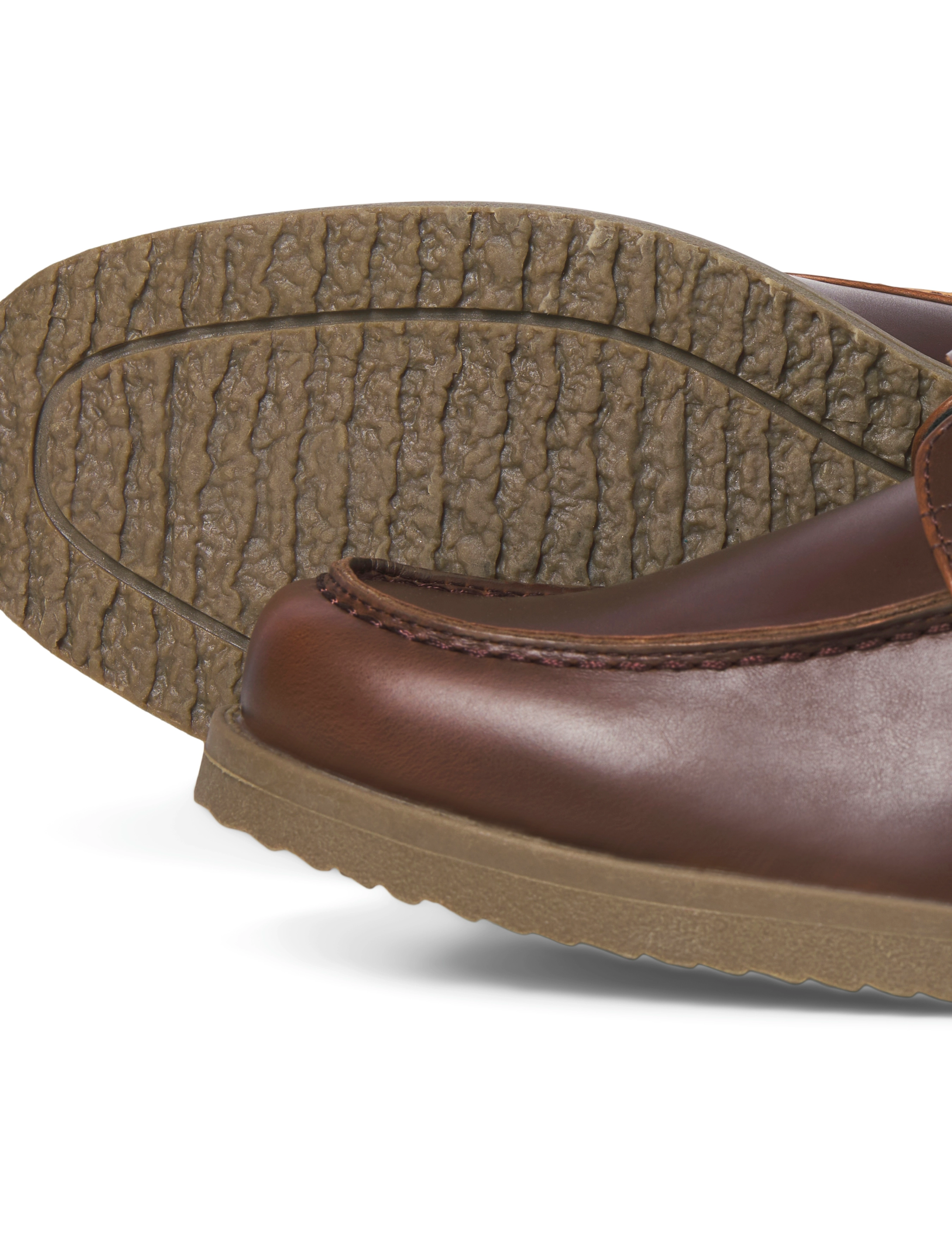 Jack & Jones - JFWDARTMOOR PU BOAT SHOE - brandy brown - 2