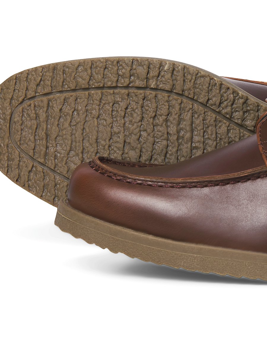 Jack & Jones - JFWDARTMOOR PU BOAT SHOE - brandy brown - 2