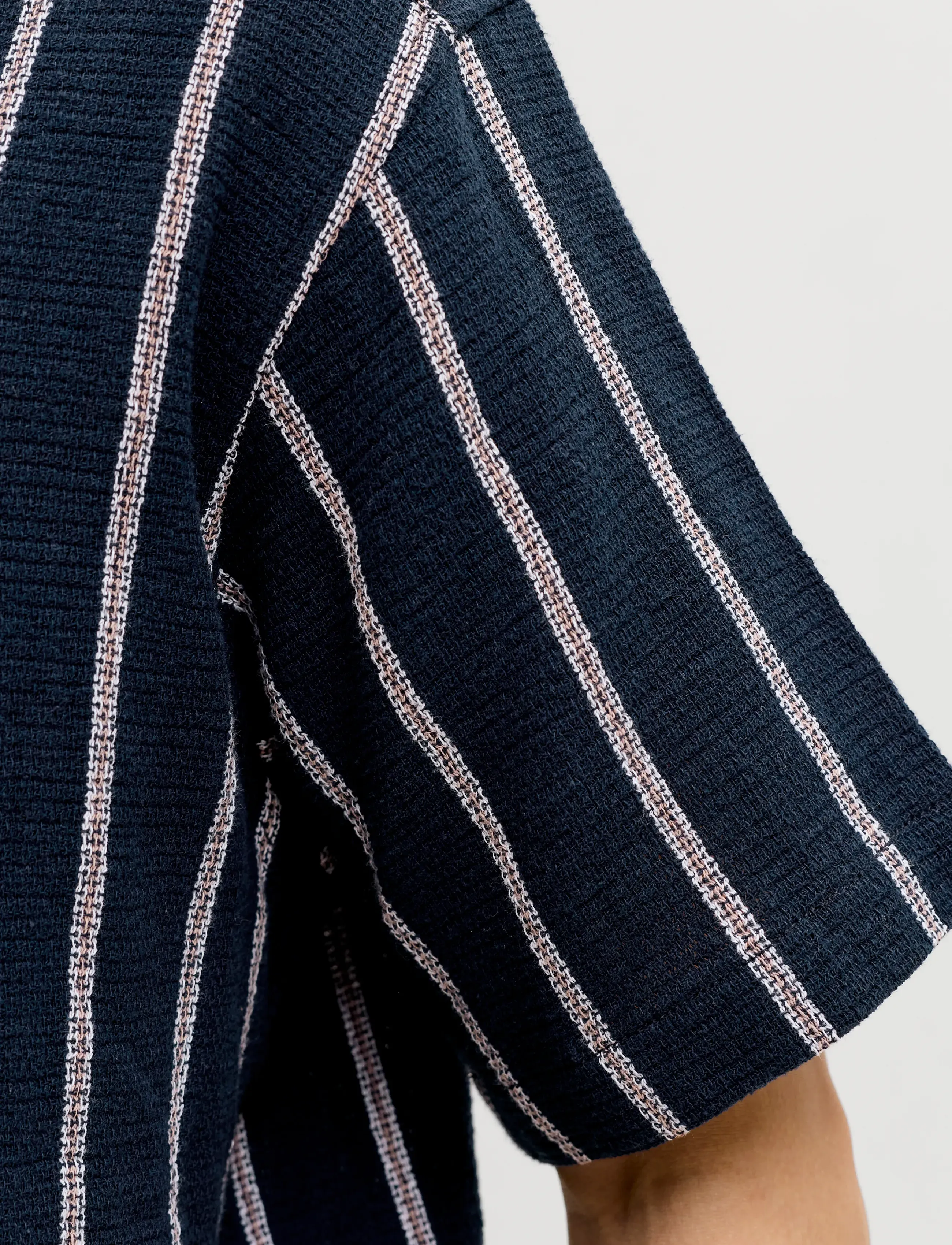 Jack & Jones - JJECOBA STRIPE RESORT SHIRT SS SN - kortærmede skjorter - sky captain - 4