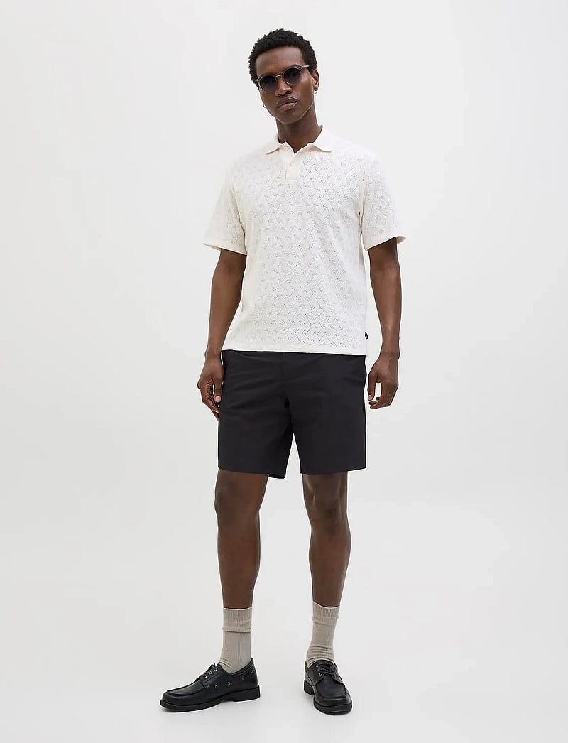 Jack & Jones - JPSTACE LEO CHINO SHORTS SRT SN - „chino“ stiliaus šortai - black - 5