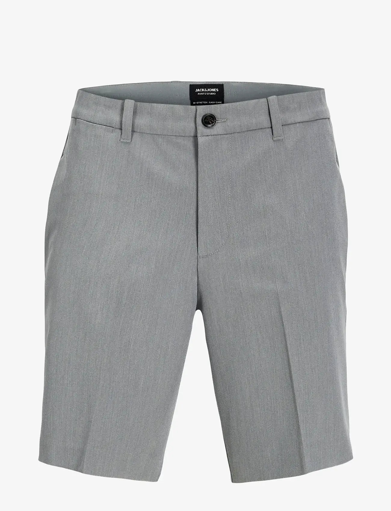 Jack & Jones - JPSTACE LEO CHINO SHORTS SRT SN - chinos shorts - grey melange - 1