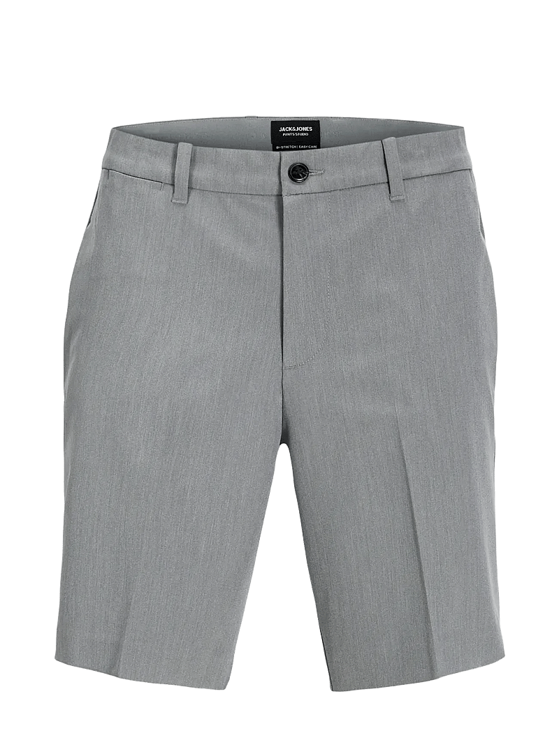 Jack & Jones - JPSTACE LEO CHINO SHORTS SRT SN - chinos shorts - grey melange - 1
