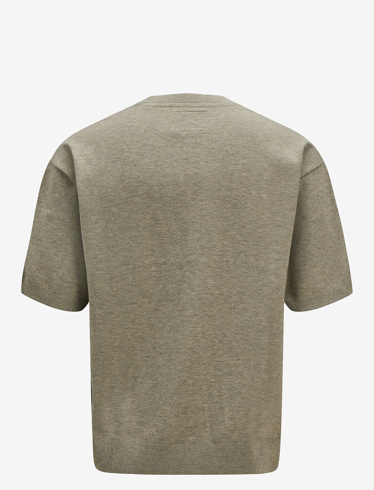 Jack & Jones - JPRBLABRADFORT KNIT CREW NECK SS SN - round necks - beige - 1