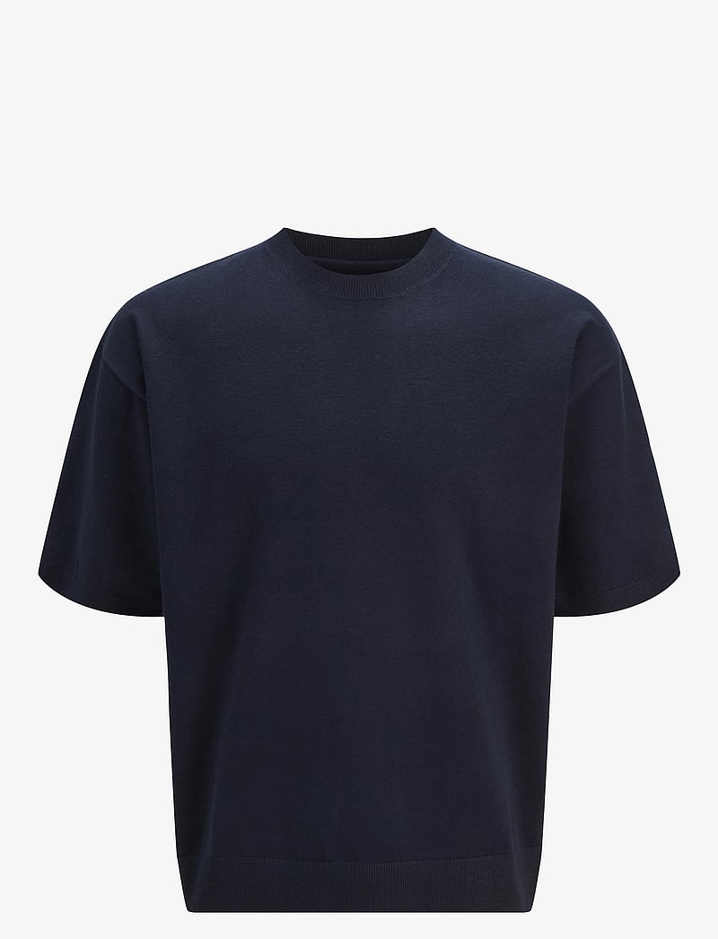 Jack & Jones - JPRBLABRADFORT KNIT CREW NECK SS SN - rund hals - night sky - 1
