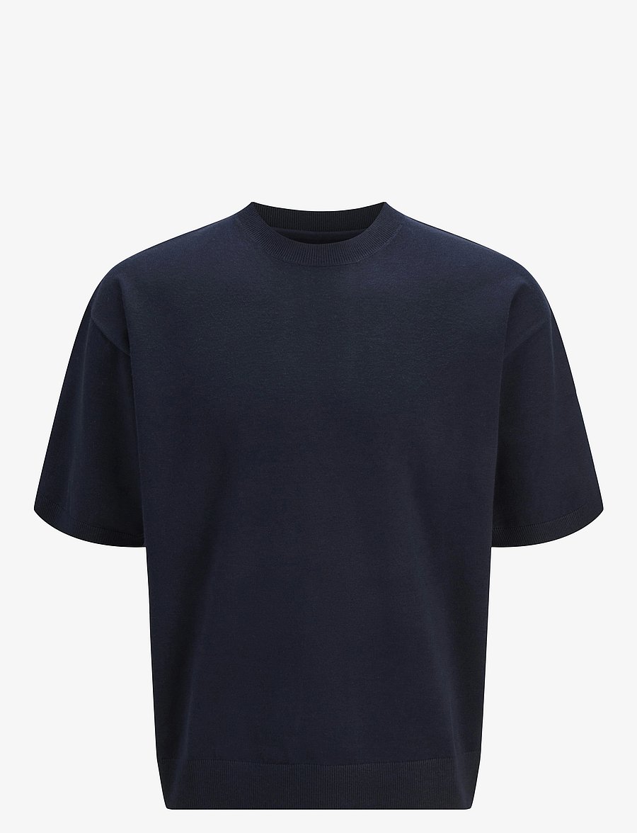 Jack & Jones - JPRBLABRADFORT KNIT CREW NECK SS SN - rund hals - night sky - 1