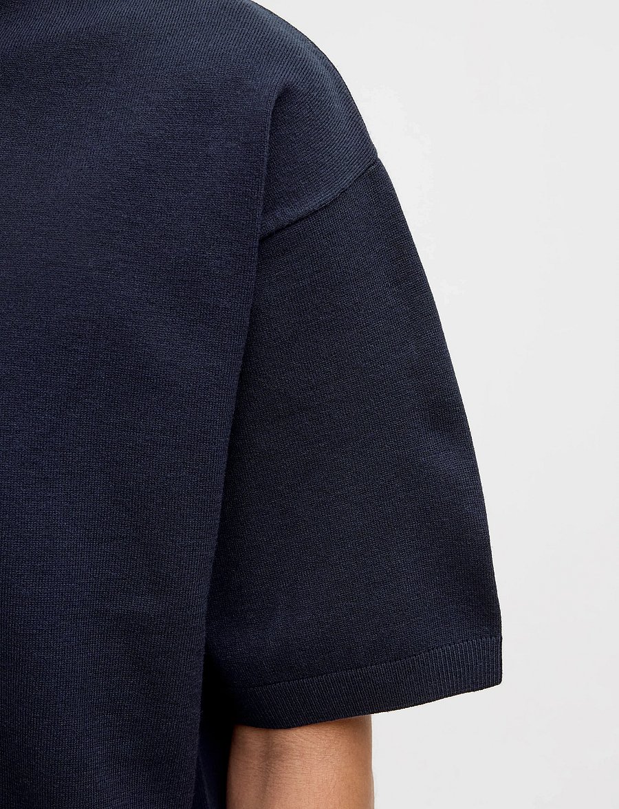 Jack & Jones - JPRBLABRADFORT KNIT CREW NECK SS SN - rund hals - night sky - 5