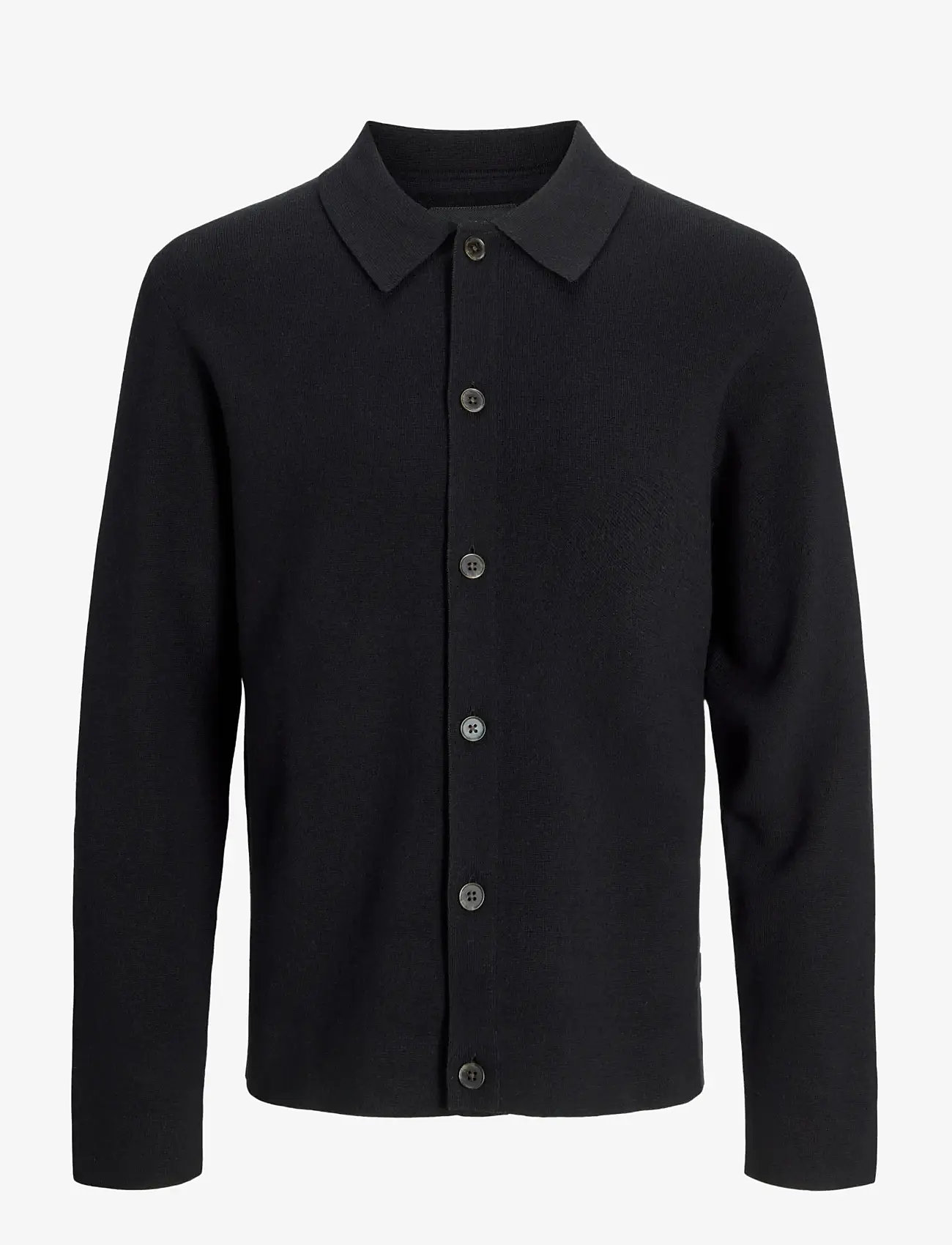 Jack & Jones - JPRBLAMILANO SPRING KNIT CARDIGAN - cardigans - black - 1