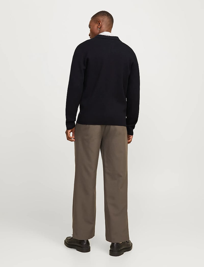 Jack & Jones - JPRBLAMILANO SPRING KNIT CARDIGAN - cardigans - black - 3