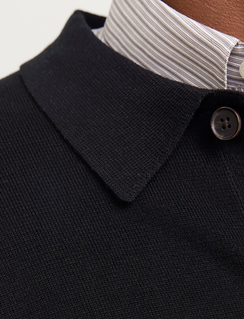 Jack & Jones - JPRBLAMILANO SPRING KNIT CARDIGAN - cardigans - black - 5