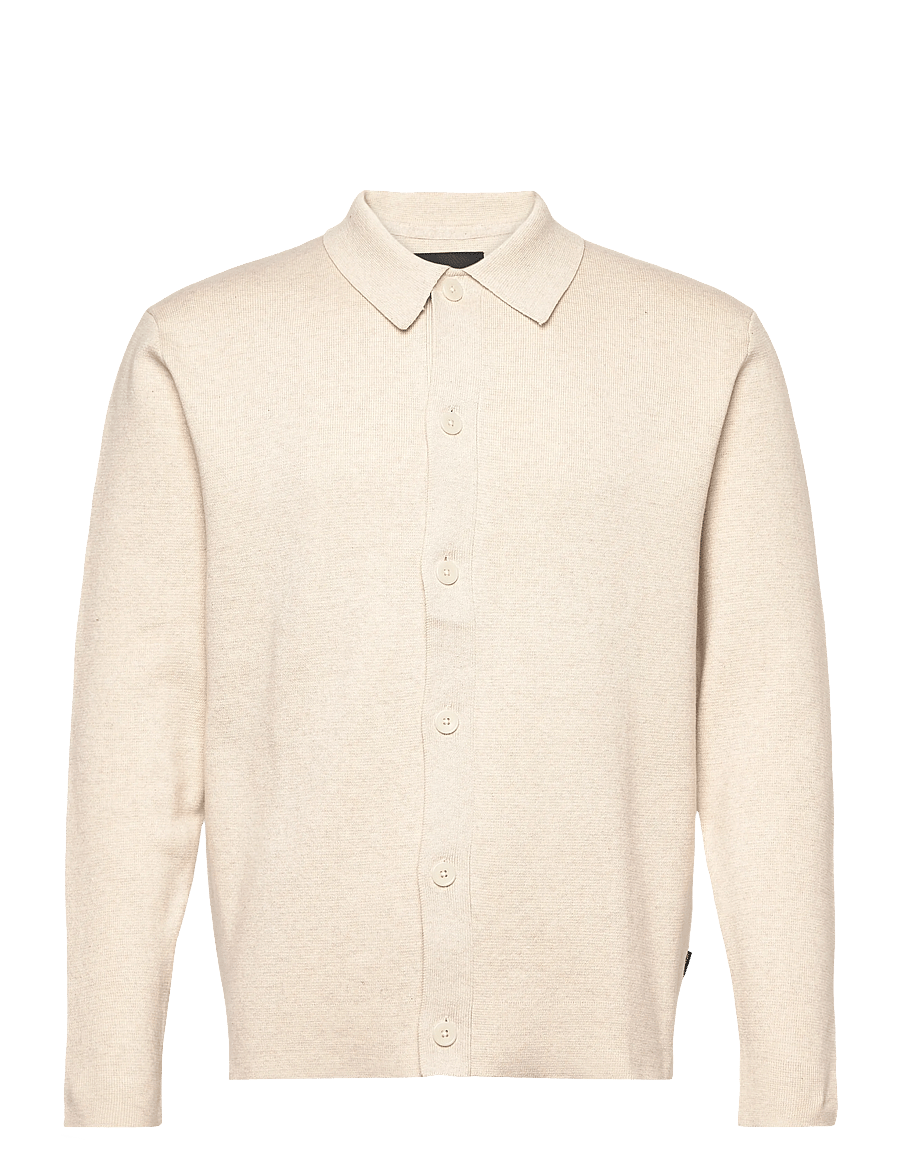 Jack & Jones - JPRBLAMILANO SPRING KNIT CARDIGAN - koftor - cloud dancer - 0